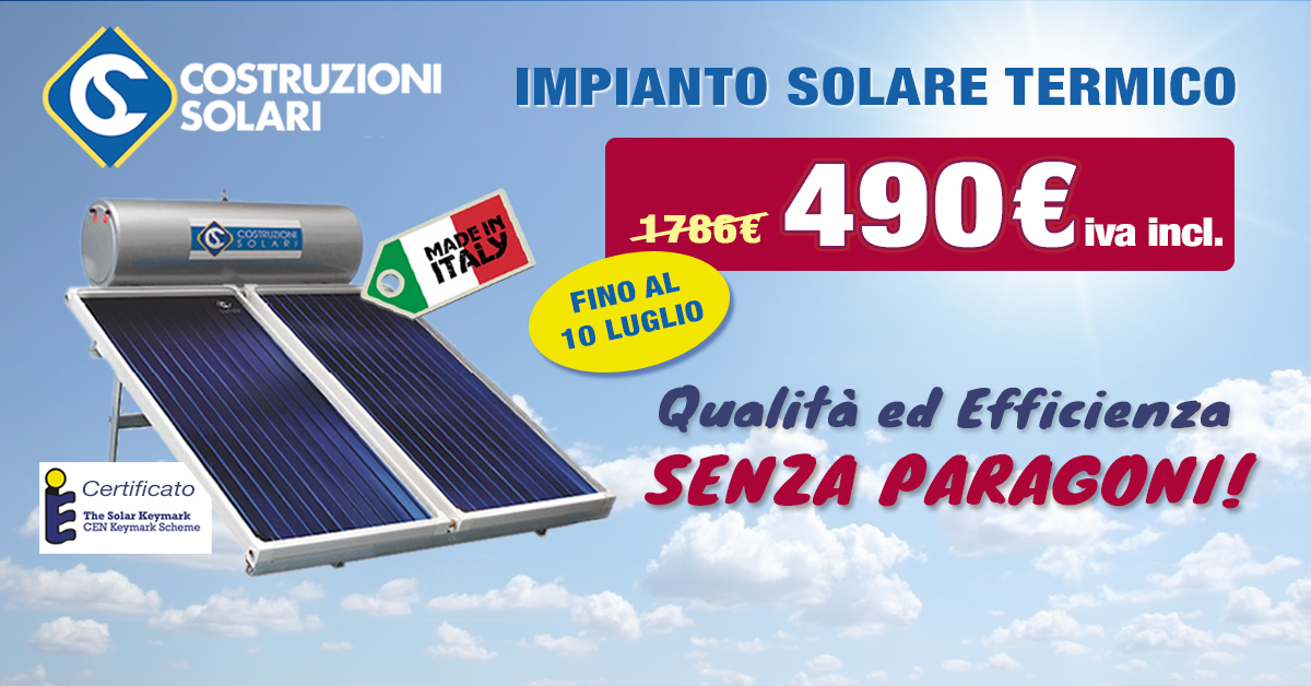 impianto solare in offerta