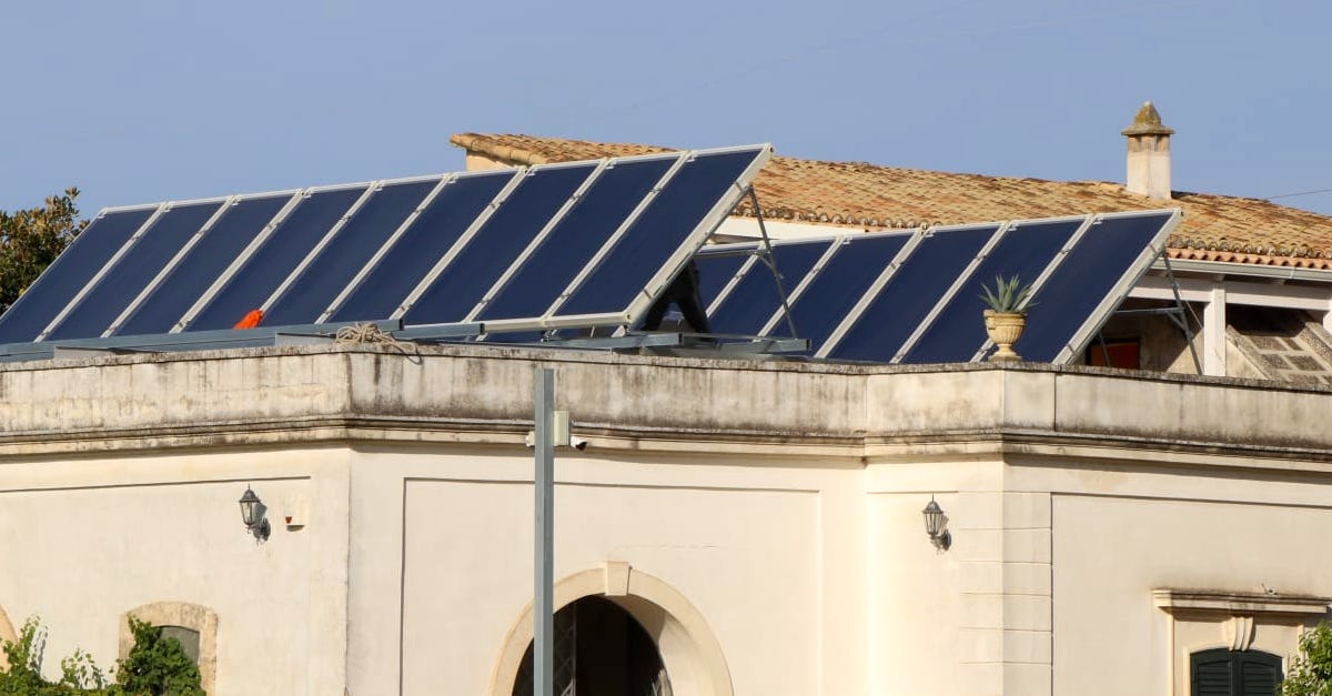 incentivi per il solare termico