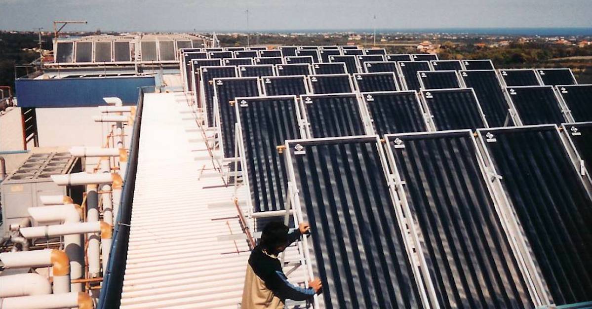 Impianti solari termici per ospedali