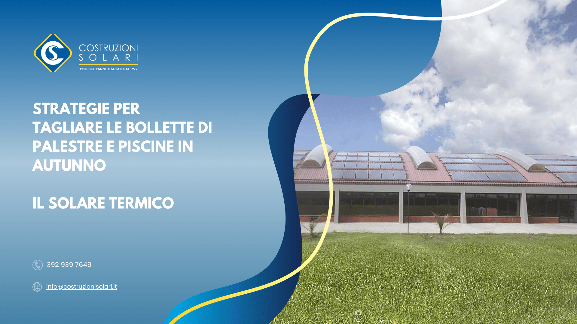 riduzione costi centri sportivi